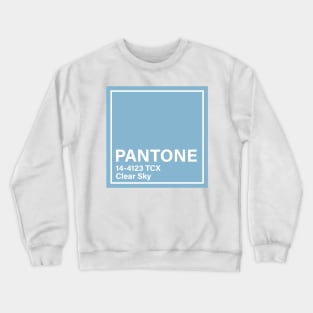 PANTONE 14-4123 TCX Clear Sky Crewneck Sweatshirt